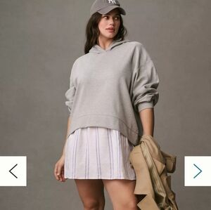 Gray Women's Hoodie Dress